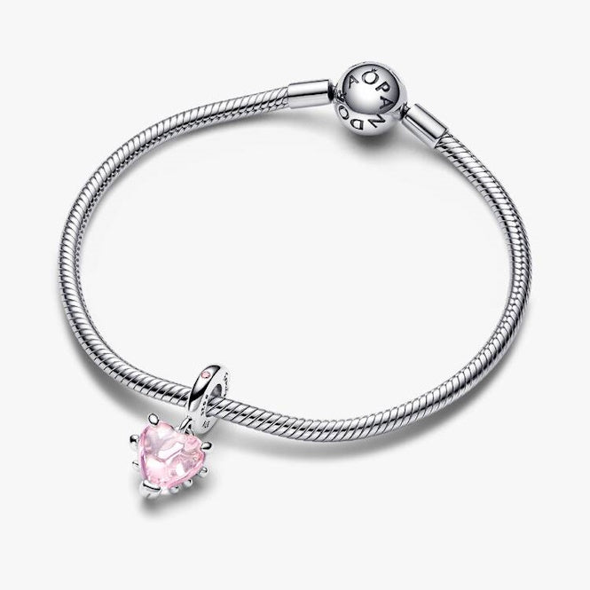 アクセサリー Pink Family Tree & Heart Dangle Charm Pandora Pink Family Tree & Heart Dangle Charms, 792654C01