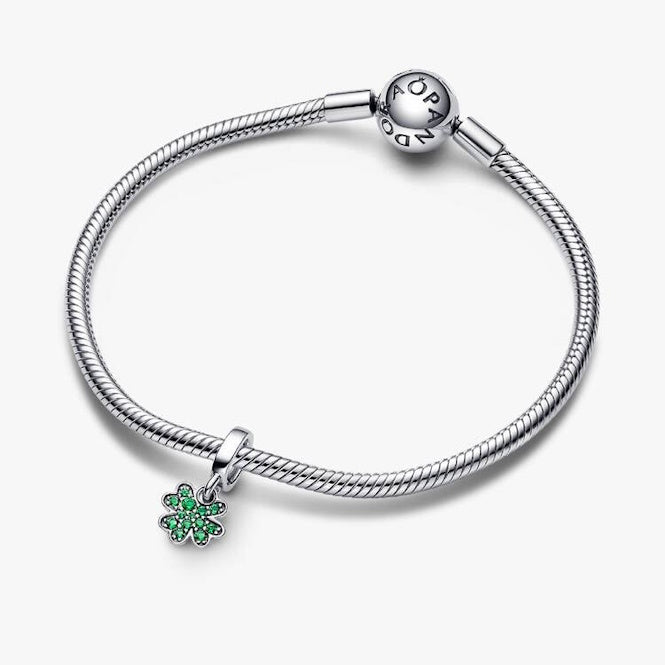 Four Leaf Clover Dangle Charms