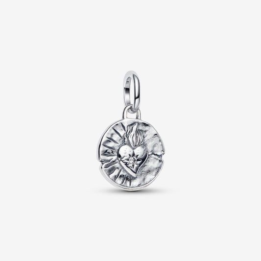 ME Heart Medallion Charms