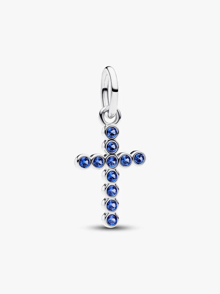 Pandora ME Blue Cross Dangle Charms
