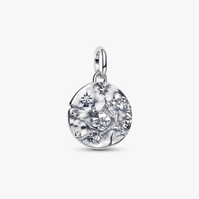 Pandora ME Cherry Blossom Medallion Charms