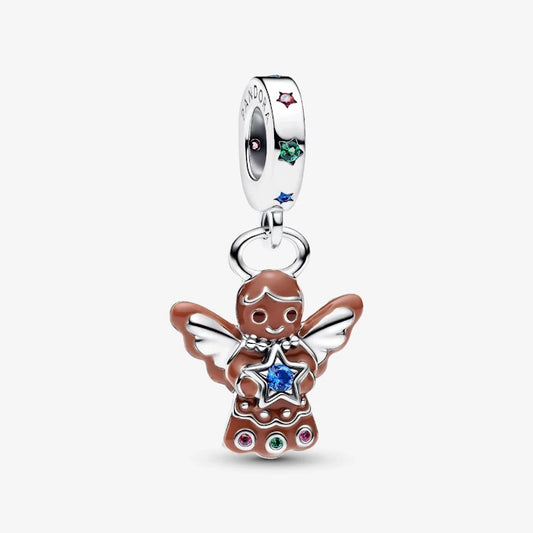 Gingerbread Angel Dangle Charms