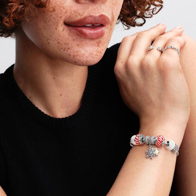 Pandora Snowflake Charms