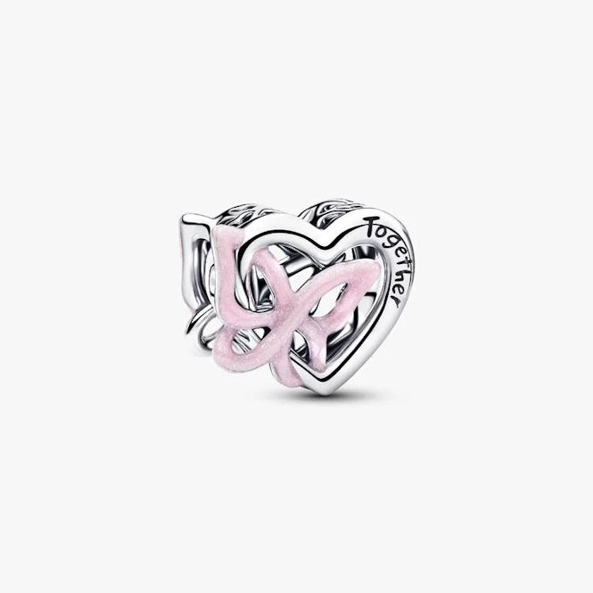 Pandora Entwined Heart & Butterfly Charms