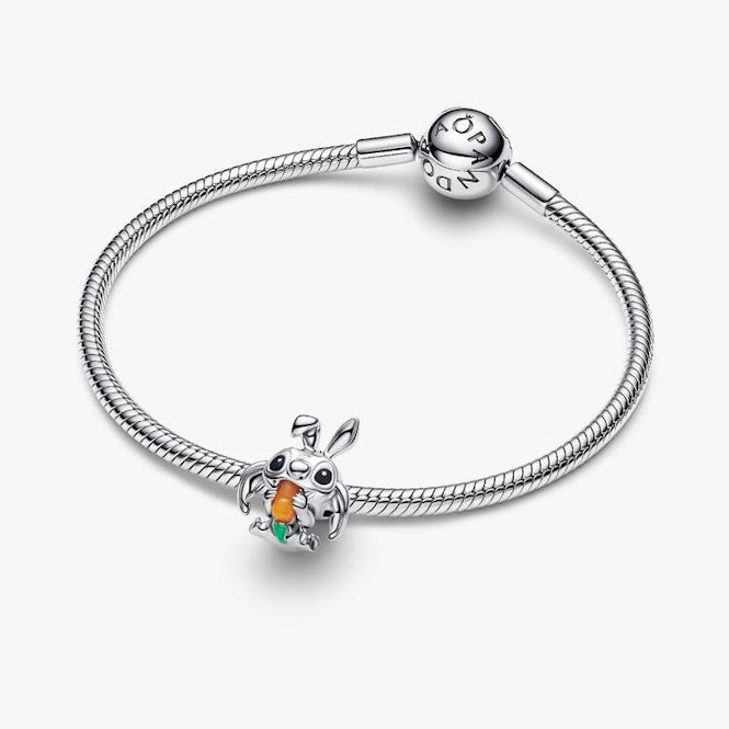 Pandora Disney Stitch Easter Bunny Charms