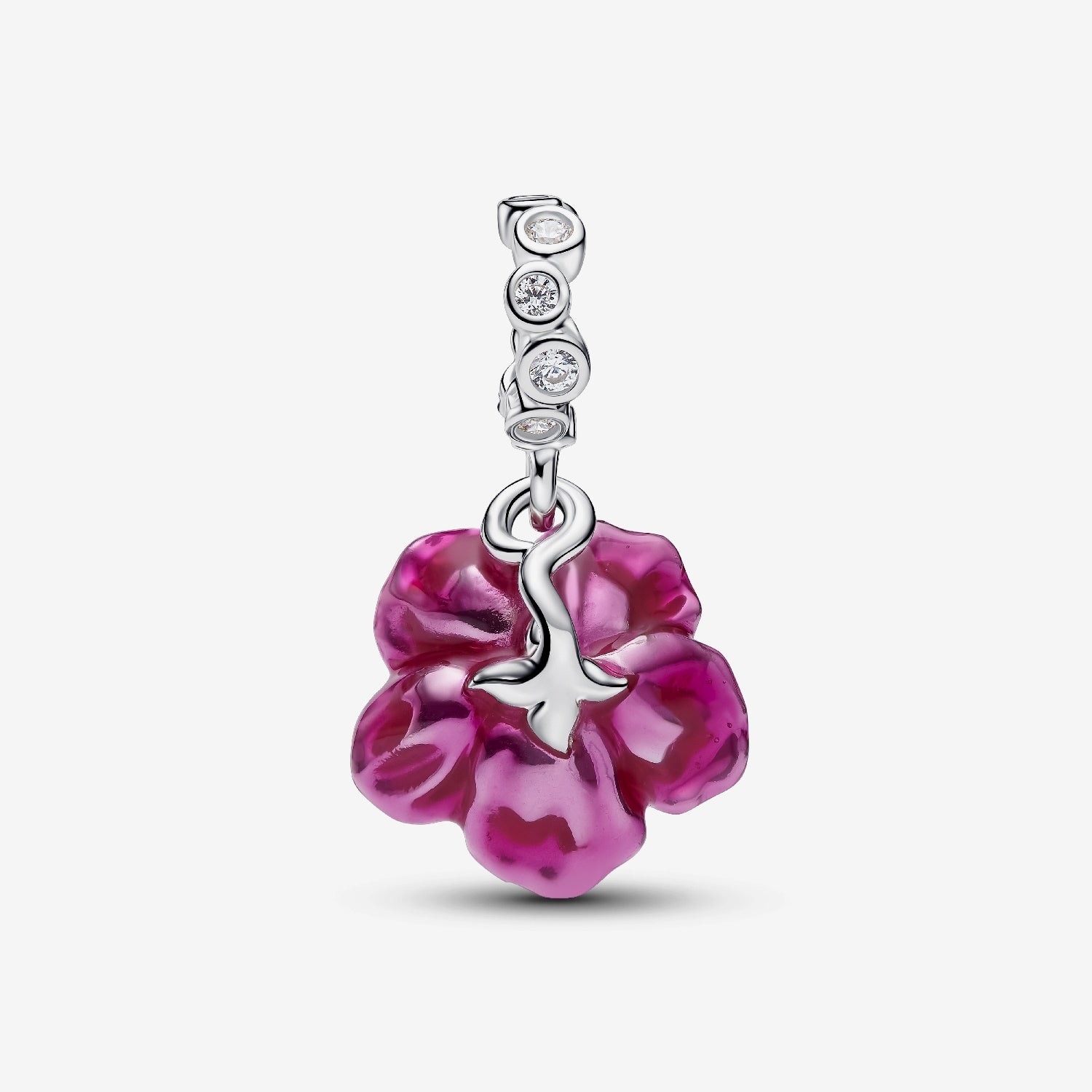 Pandora Hibiscus Dangle Charms