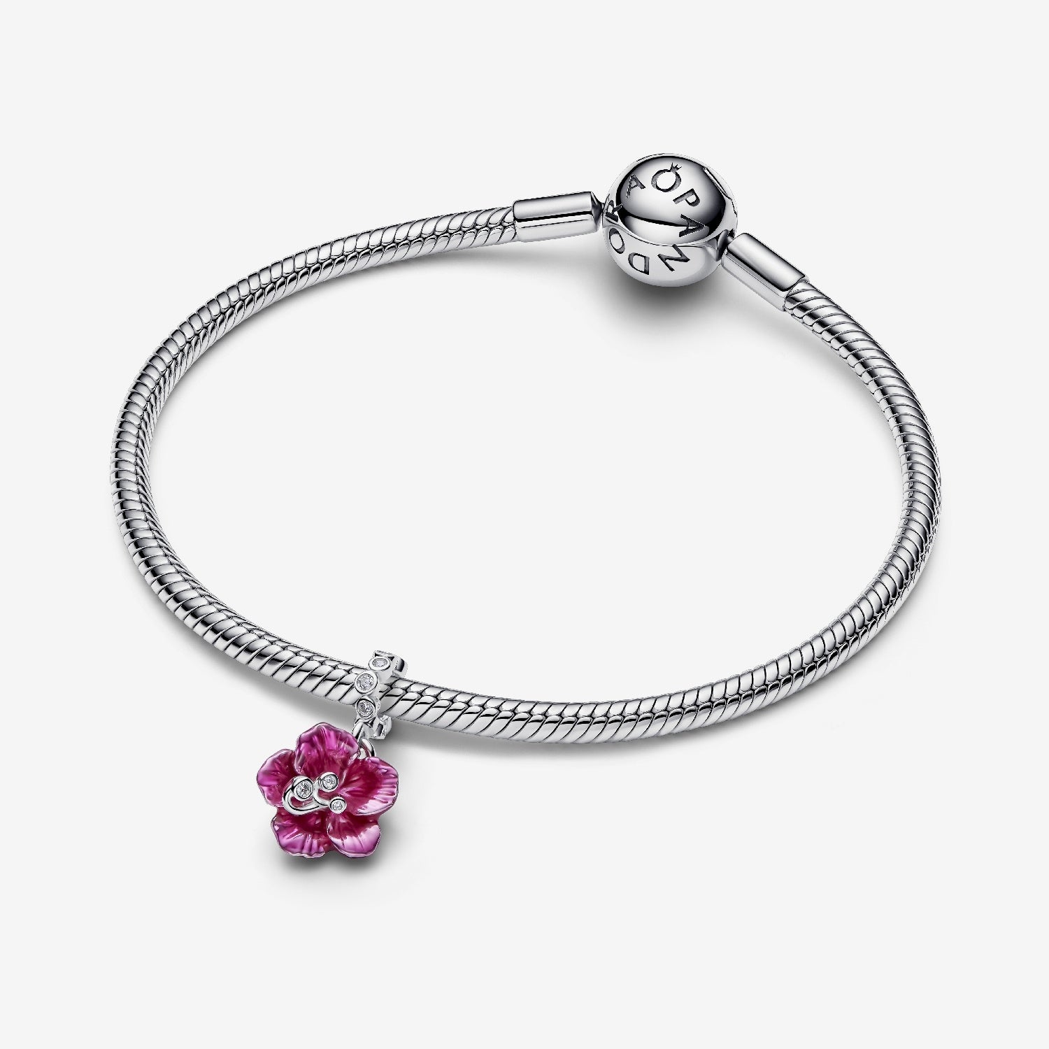 Pandora Hibiscus Dangle Charms