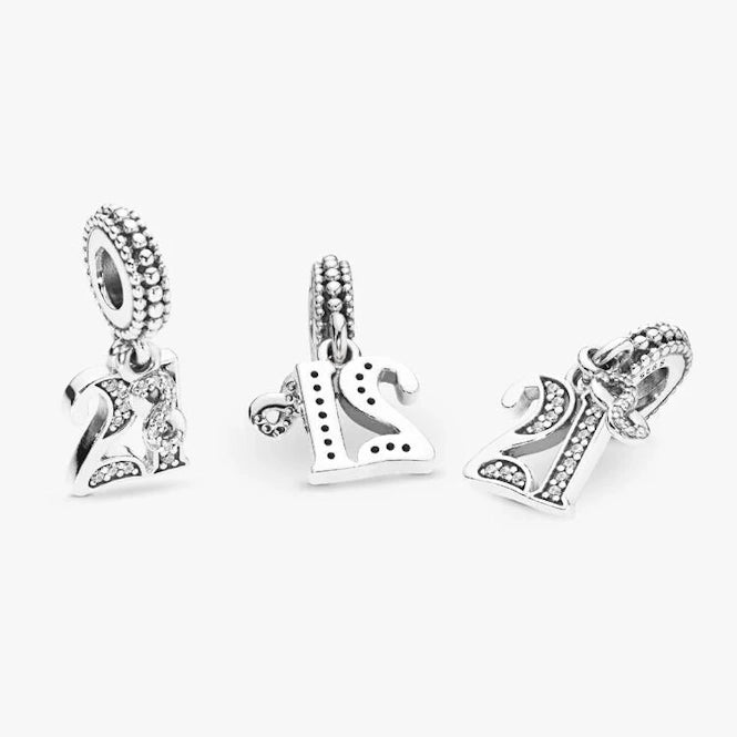 21 Years of Love Dangle Charms
