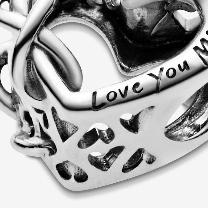 Pandora Love You Mum Infinity Heart Charms, 798825C00