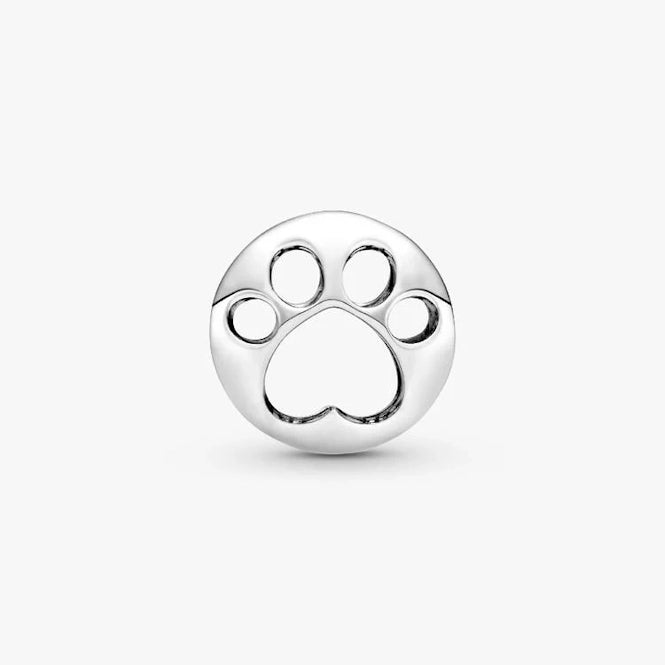 Pandora Openwork Paw Print Charms
