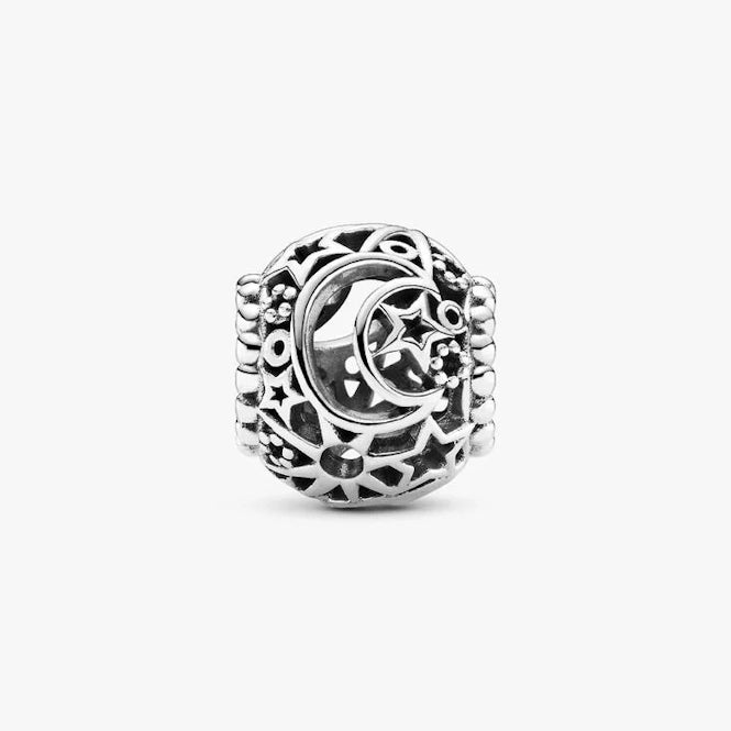 Pandora Openwork Sun Stars & Moon Charms