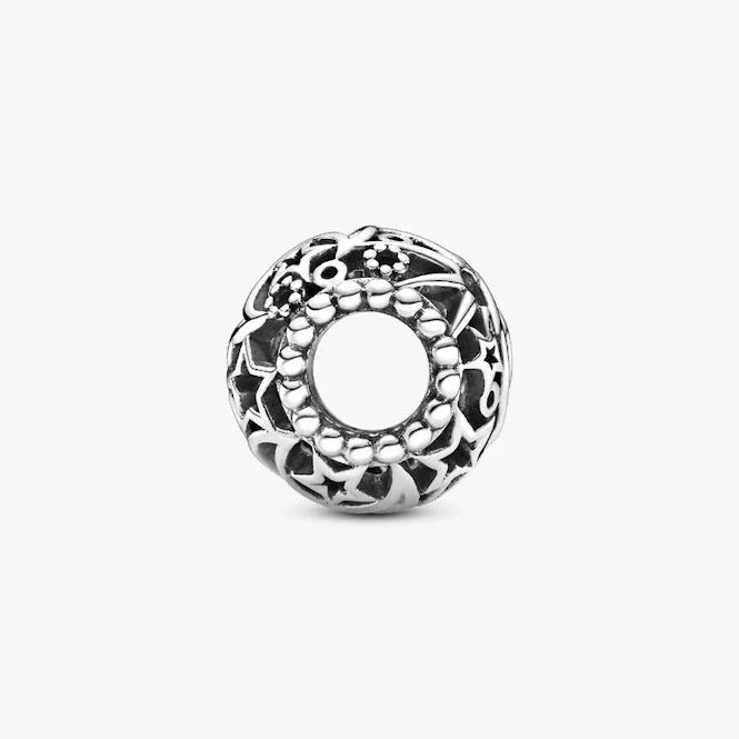 Pandora Openwork Sun Stars & Moon Charms
