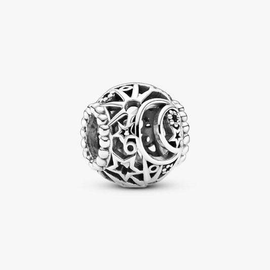 Pandora Openwork Sun, Stars &amp; Moon Charm