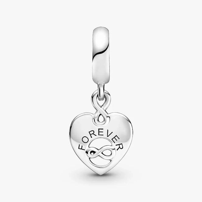 Friends Forever Heart Dangle Charms