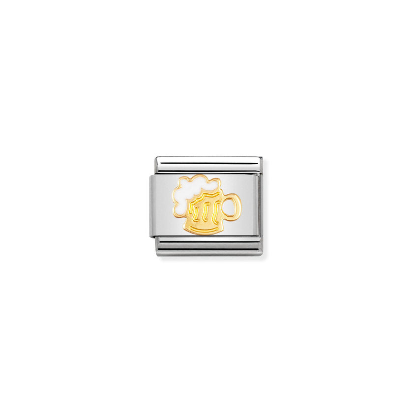 Classic Gold and Enamel Tankard Food & Drink Charms