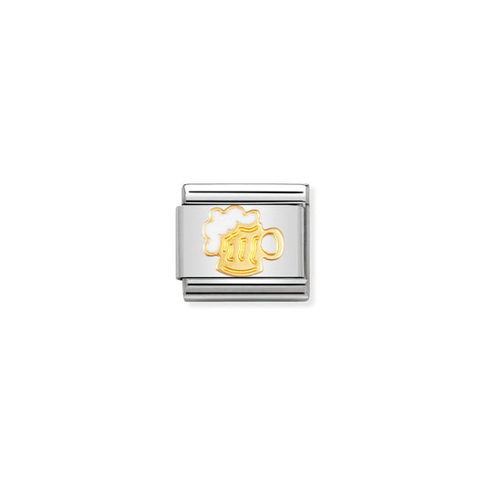 Classic Gold and Enamel Tankard Food & Drink Charms