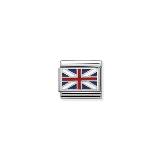 Classic Silver Great Britain - Union Jack Travel Charms