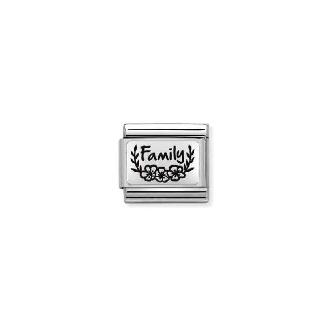 Classic Silver Family Flowers & Nature Charms
