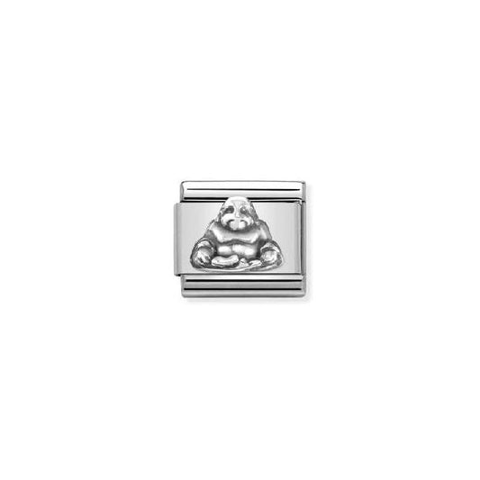 Classic Oxidised Silver Buddha Faith & Religion Charms