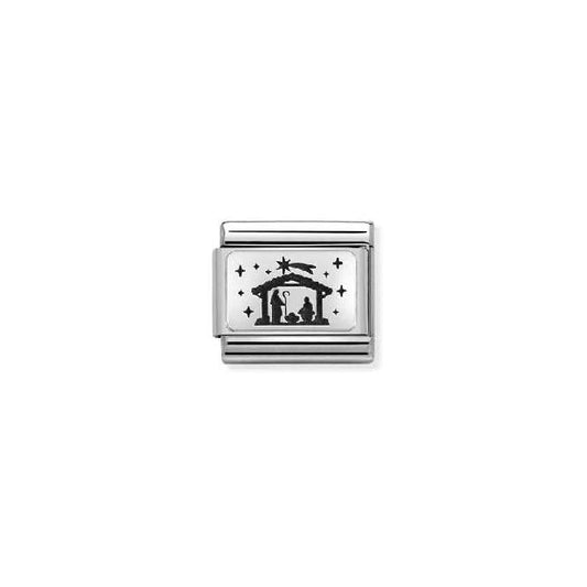Classic Oxidised Silver Nativity Faith & Religion Charms