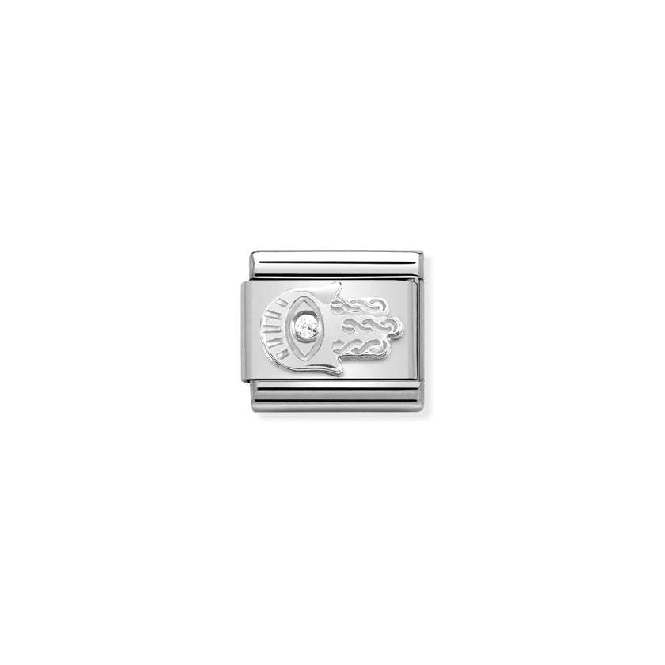 Classic Silver & CZ Hand of Fatima Faith & Religion Charms