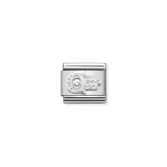 Classic Silver & CZ Hand of Fatima Faith & Religion Charms