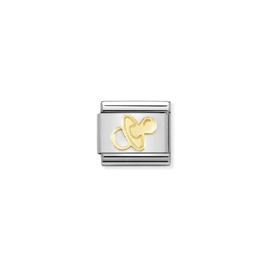 Classic Gold Pacifier Friends & Family Charms