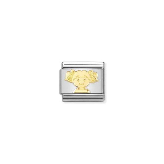 Classic Gold Girl Friends & Family Charms