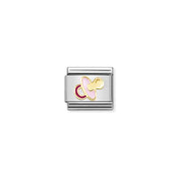 Classic Gold New Pink Pacifier Friends & Family Charms