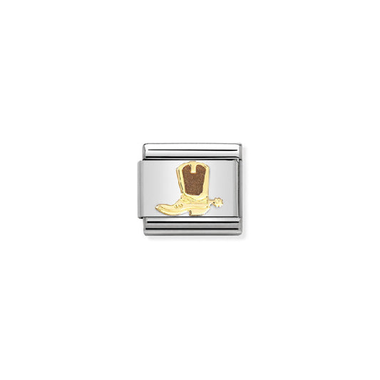 Classic Gold Boots Fashion & Fun Charms