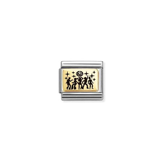 Classic Gold Group Dance Music Charms