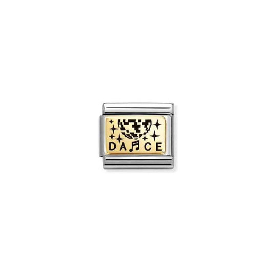 Classic Gold Strobe Ball Music Charms