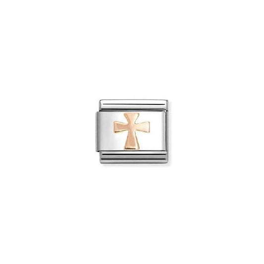 Classic Rose Gold Cross Faith & Religion Charms