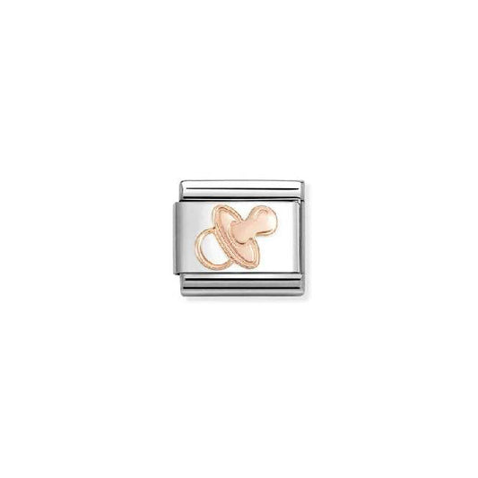 Classic Rose Gold Pacifier Friends & Family Charms