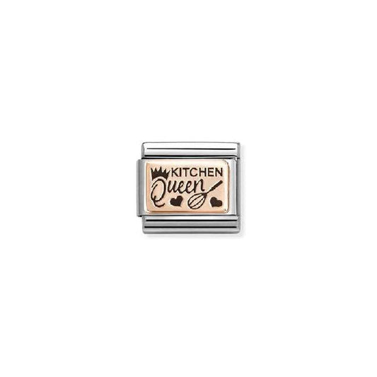 Classic Rose Gold Kitchen Queen Sports & Hobbies Charms