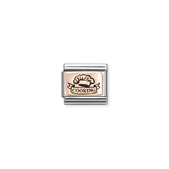 Classic Rose Gold Cooking Sports & Hobbies Charms