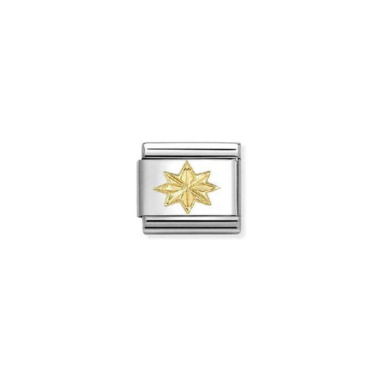Classic Gold Wind Rose Sports & Hobbies Charms