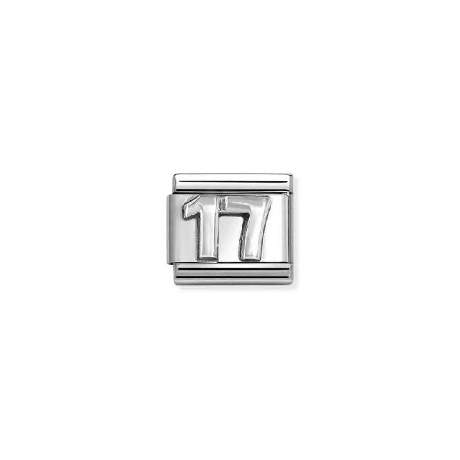 Classic Oxidised Silver 17 Letters & Numbers Charms