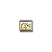 Classic Gold and Enamel Protect Life Flowers & Nature Charms