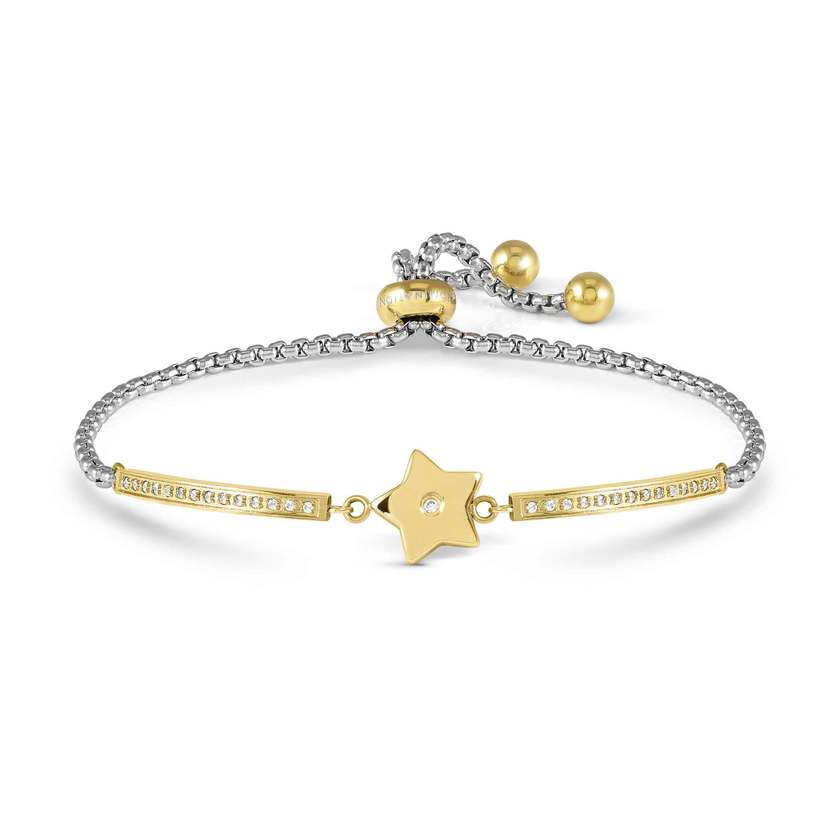 Nomination Milleluci Refined Star Rich Bracelet in Gold & CZ