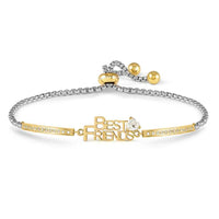 Milleluci Best Friends Bracelet in Gold & CZ