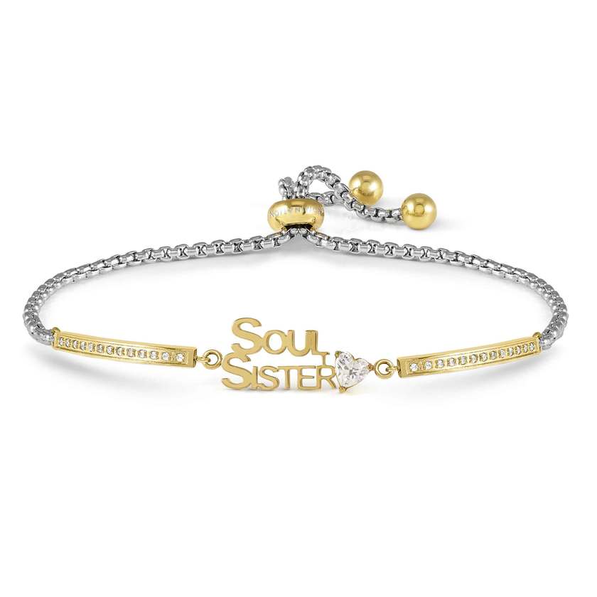 Milleluci Soul Sister Bracelet in Gold & CZ