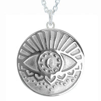 All Seeing Eye myMantra Necklace in Sterling Silver, 45cm
