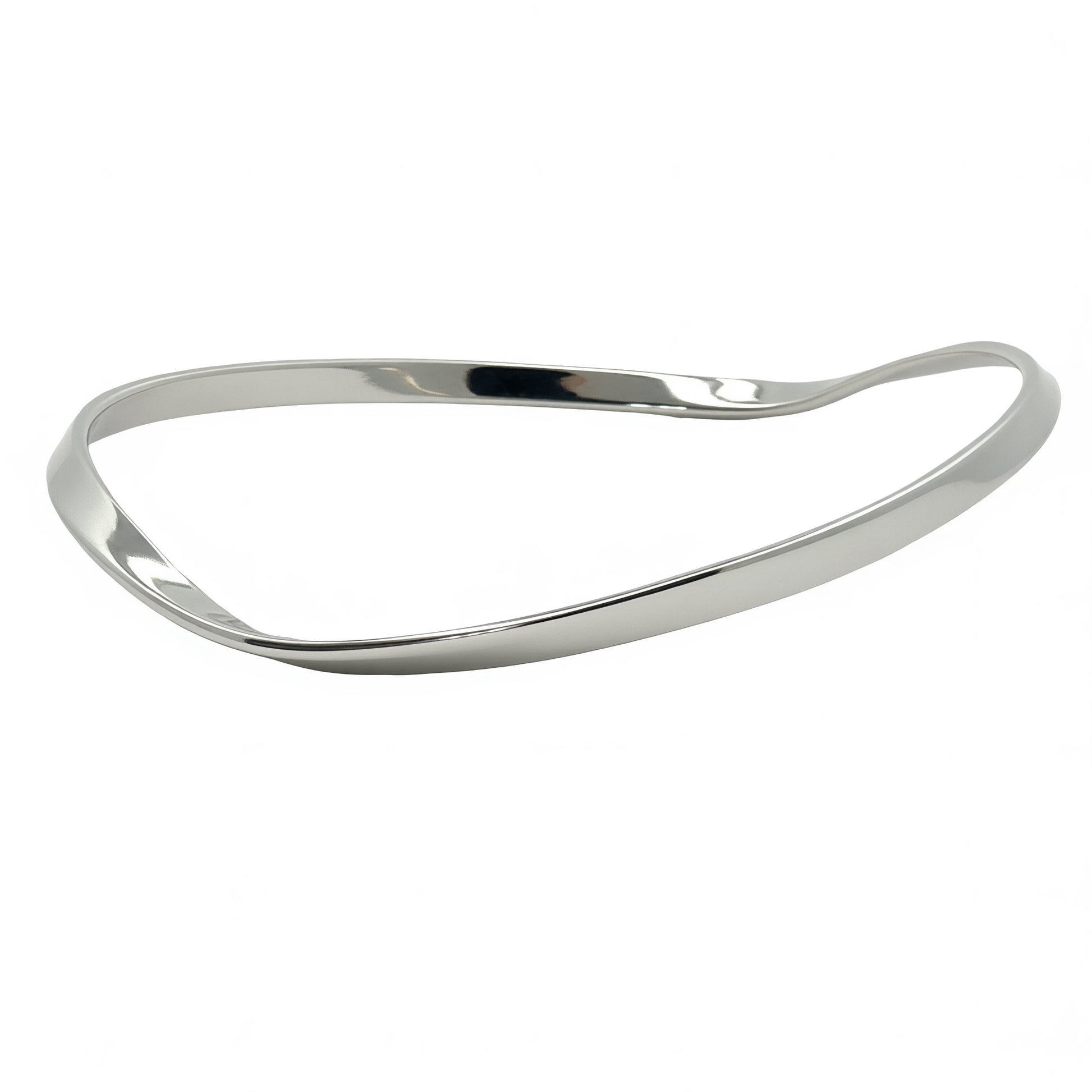 Grace & Co Solid Twisted Slip-On Bangle