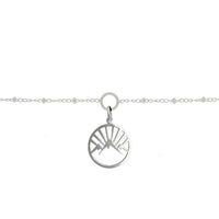 Mountain Charm Bracelet in Sterling Silver