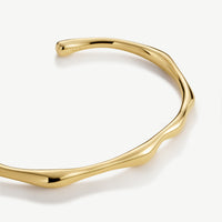 Gold Bamboo Bangle