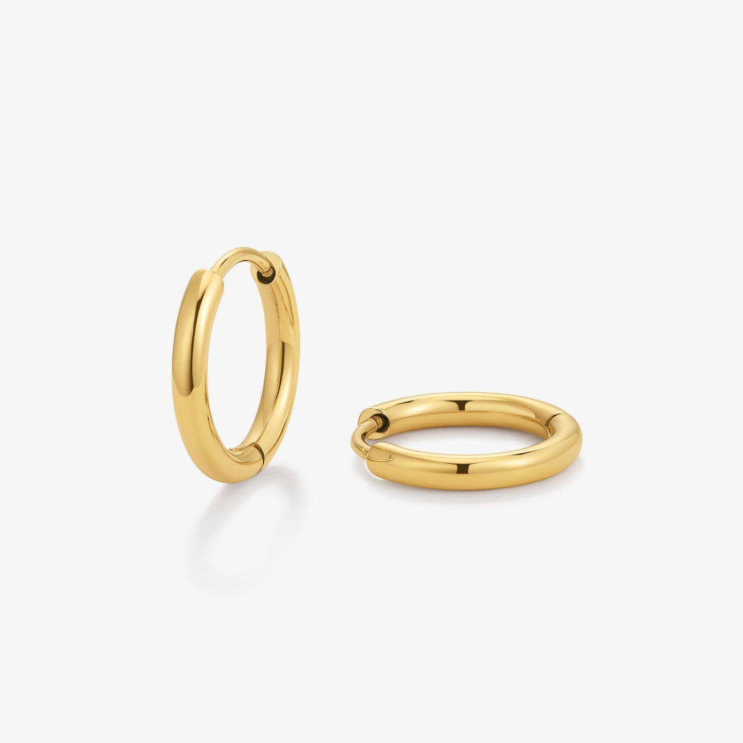 D.Louise Gold Essential Extra Small Hoop Earrings