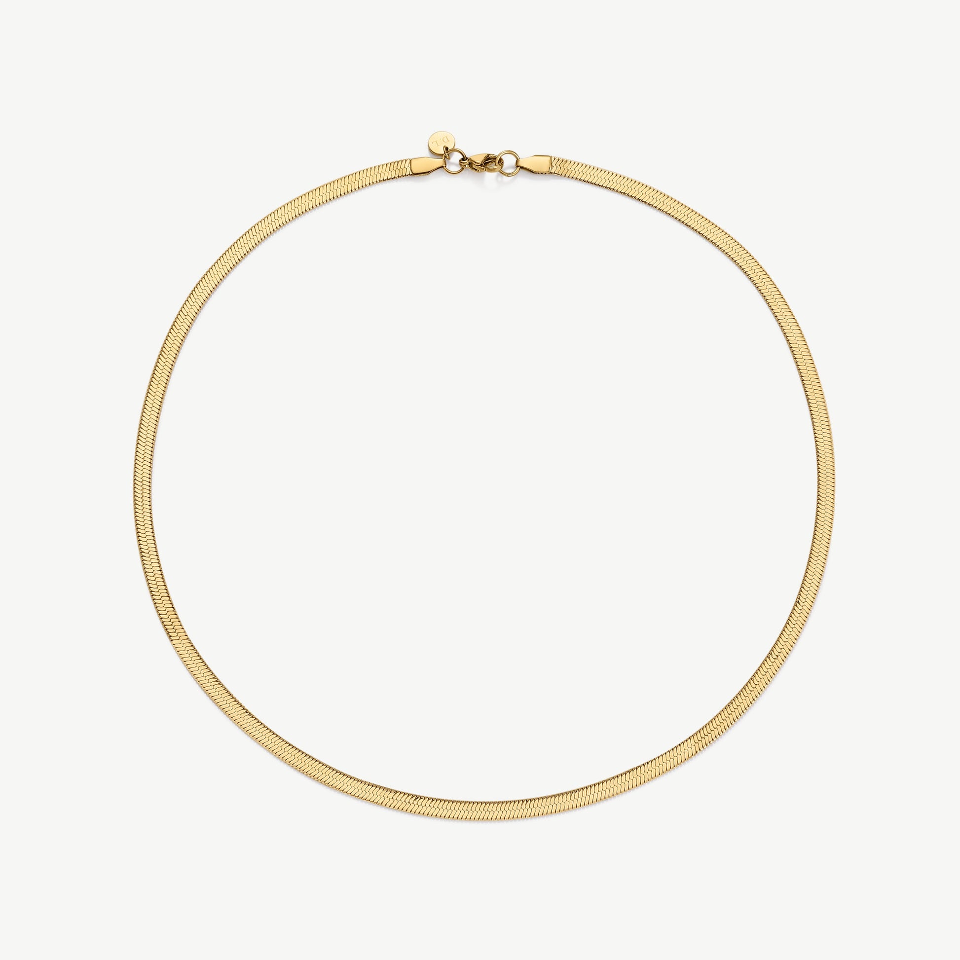 D.Louise Gold Essentials Snake Chain Necklace