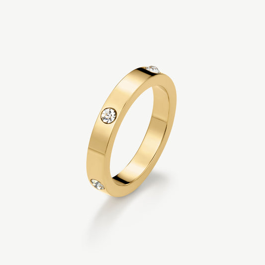 D.Louise Gold Eternity Stacking Ring