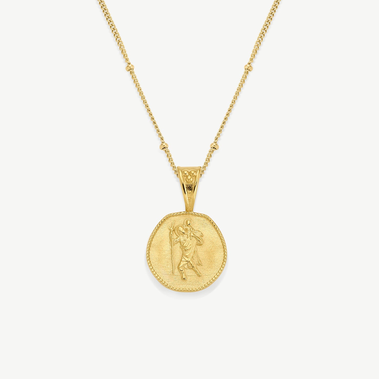D.Louise St. Christopher Necklace - Stay Safe Wherever You Go